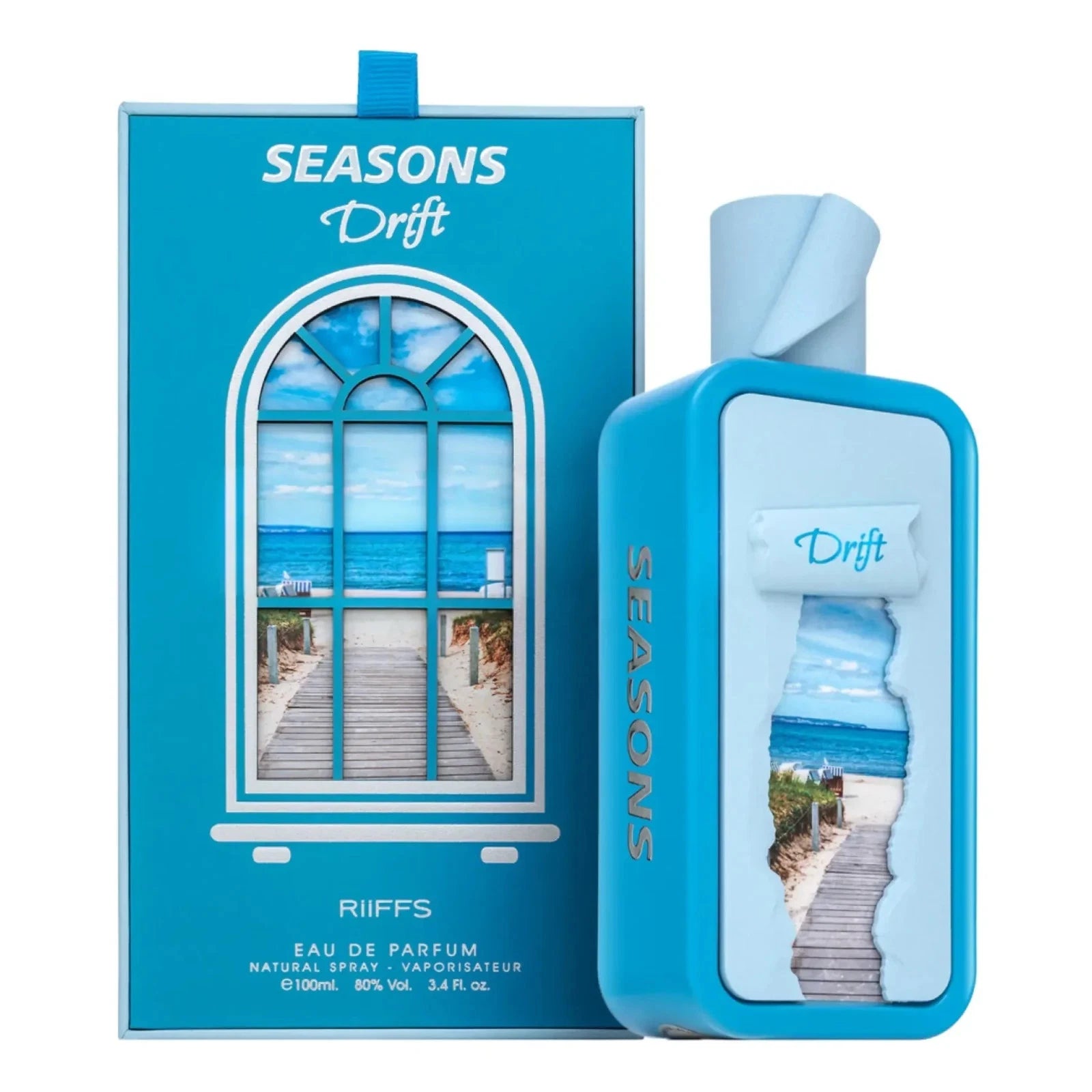 Seasons Drift by Riiffs perfume bottle citrus floral fragrance for women